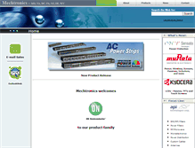 Tablet Screenshot of mechtronics.net